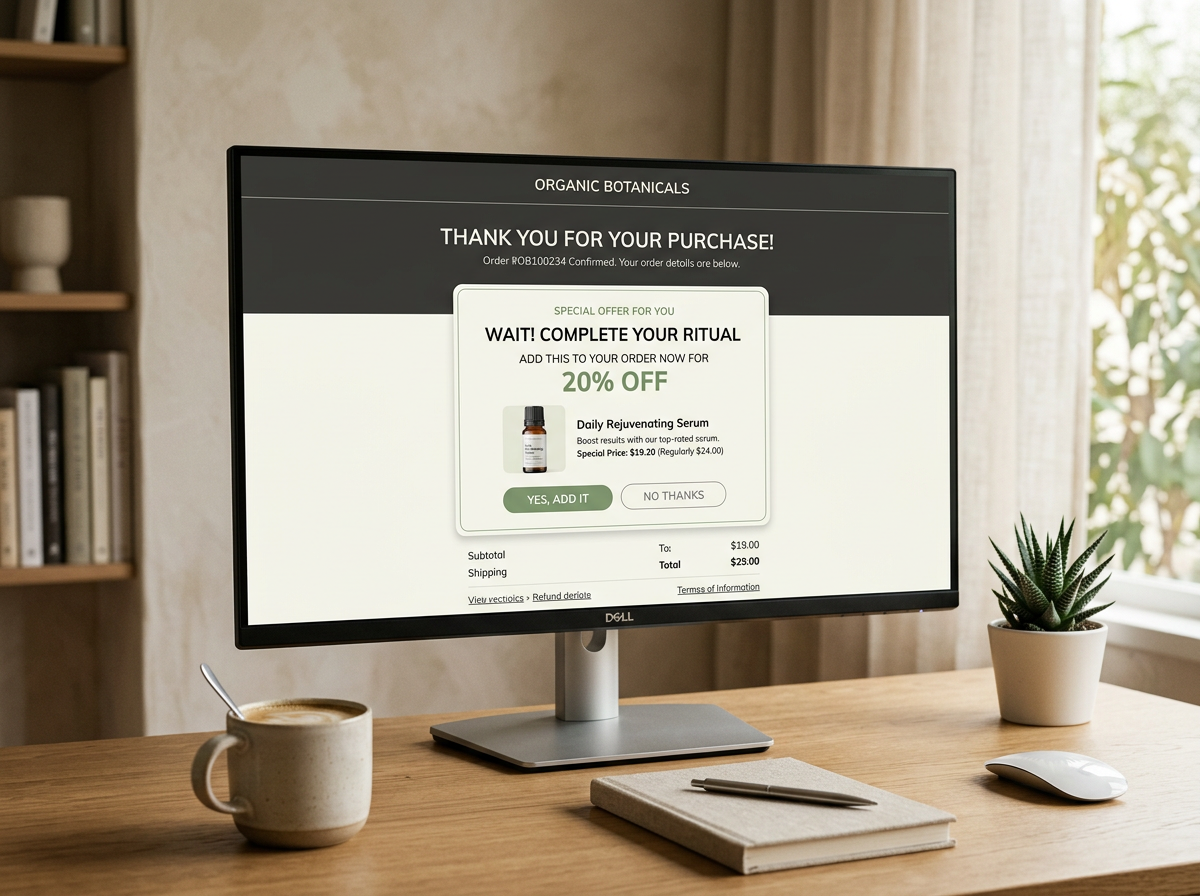 One-Click Upsell System