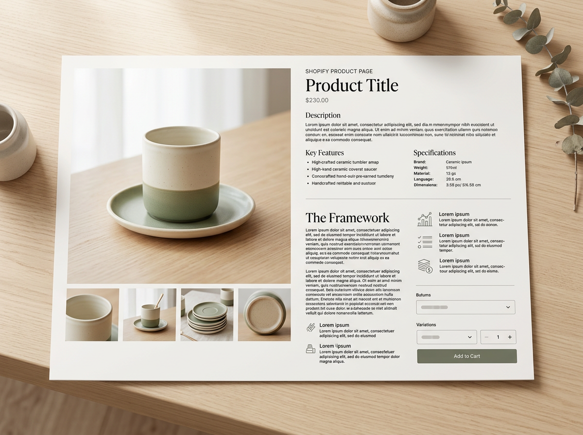 Product Description Frameworks