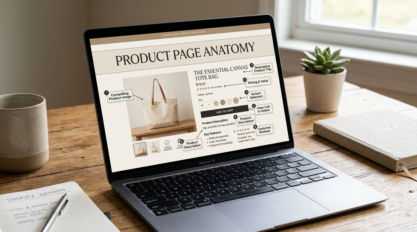 The anatomy of a high-converting Shopify product page